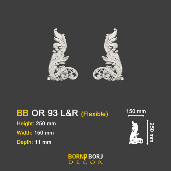 قاب بندی دیوار نئوکلاسیک